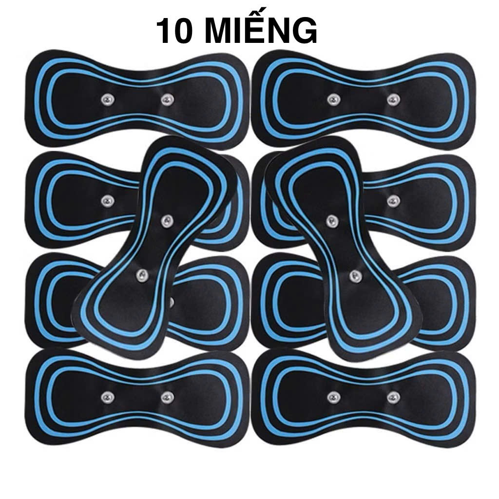 Miếng đệm Gel thay thế Thích hợp cho máy mát xa cổ Máy tập hông và Máy mát xa cơ thể Miếng dán kích thích cơ bắp (mới)