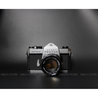  MÁY ẢNH FILM PENTAX SPOTMATIC SP + LENS SUPER-TAKUMAR 55MM F 1.8 