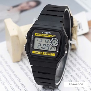 Đồng Hồ Casio F94 - F91 Huyền Thoại Chống Nước, Dây Nhựa Bền Bỉ. Đồng hồ điện tử thể thao đeo tay nam nữ chính hãng