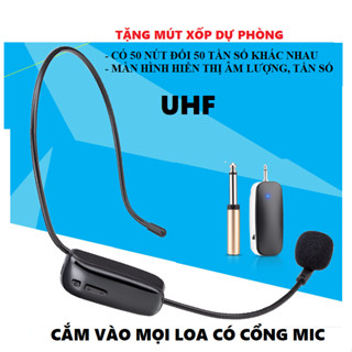 Micro không dây dùng cho loa trợ giảng, âmly có màn hình hiển thị