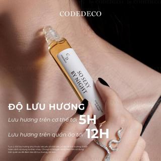 Tinh dầu nước hoa CODEDECO 10ml dạng lăn mùi tùy chọn