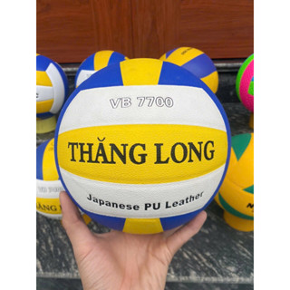  Bóng chuyền da Pu 7700 chính hãng thăng long  chuẩn thi đấu luyện tập   tặng kim bơm + túi lưới   