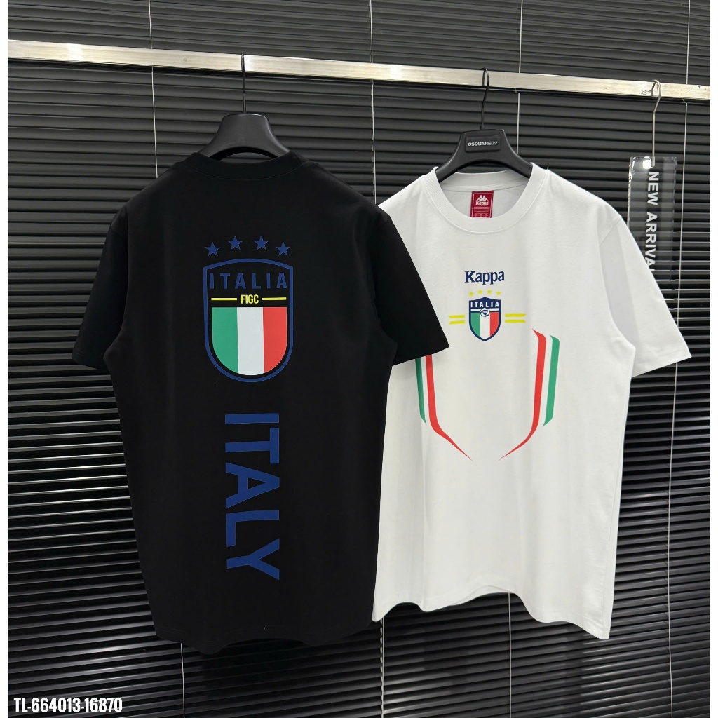 🔥Hot🔥Áo thun Kappa Italia in hình thiết kế hot trend Nam nữ New 2025