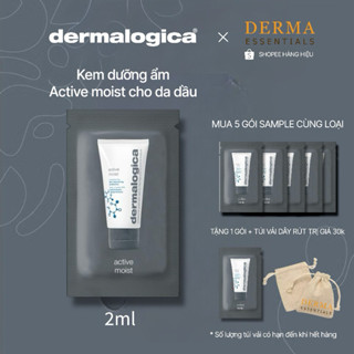   Sample 2ml  Dermalogica Active Moist - Kem dưỡng cấp ẩm không chứa dầu 