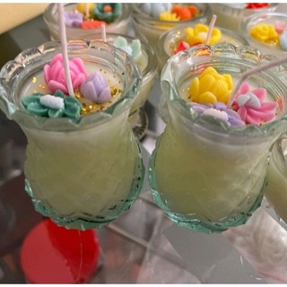 Combo Làm Nến 36 Ly Trái Thơm 85ML(Nguyên Liệu Làm Nến Bơ Tuệ Minh)