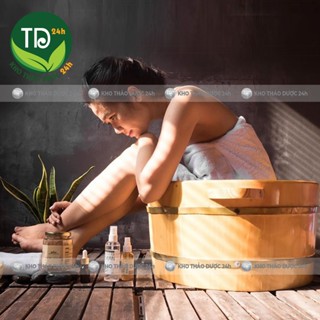 Chậu ngâm mông gỗ thông nhập khẩu Mỹ, hàng cao cấp loại 1, dùng lâu dài, ngâm phụ khoa thảo dược và spa tại nhà hiệu quả