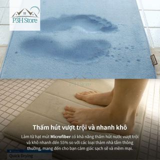 Thảm chống trượt Lock&Lock Memory Foam MAT510 MAT513 P3H Store