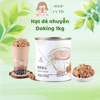 [ BÁN SỈ ] Hạt dẻ nhuyễn topping trà sữa lon 900g hãng Doking