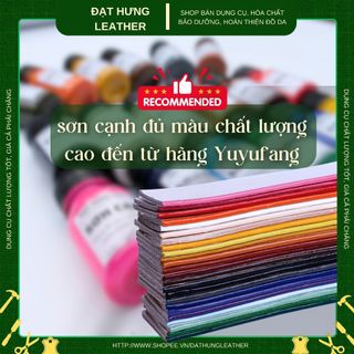 Sơn Cạnh Đủ Màu 40ml Sơn Sửa Viền Túi Da 100ml
