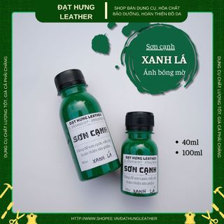 Sơn Cạnh Đủ Màu 40ml Sơn Sửa Viền Túi Da 100ml