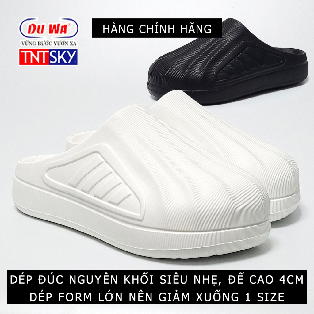 Dép Nam Bít Mũi Đúc Liền Khối Siêu Nhẹ DUWA - Hàng Chính Hãng - SH355
