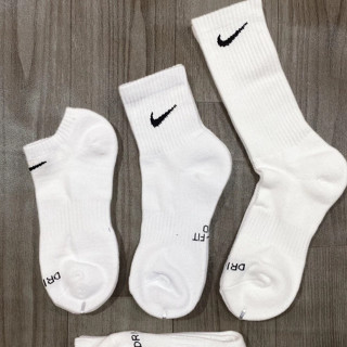 COMBO 5 Đôi Vớ Thể Thao Cổ Cao Dri-fit Everyday, Tất Cổ Ngắn Cổ Trung Dày Dặn Có Đệm Lót Xù Thấm Hút Mồ Hôi Unisex