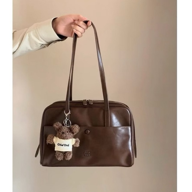 Túi CHIO Dáng Công Sở Phong Cách Hàn Quốc Chất Liệu Da Pu Đi Học, Đi Làm, Đi Chơi - HT074