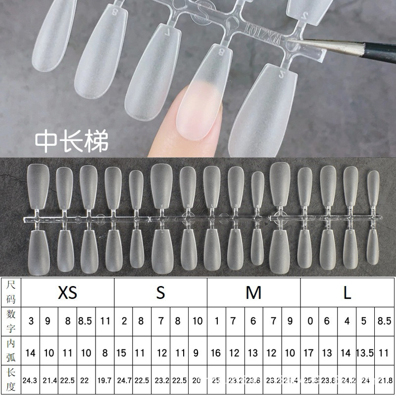 Móng úp tay,chân chia sẵn 30 bộ (300 móng )đủ size, đủ form làm nailbox