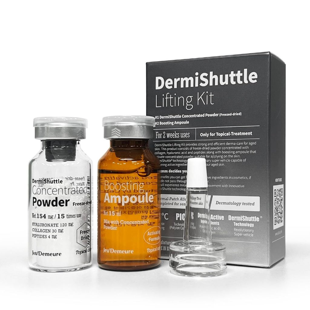 Bộ sản phẩm tinh chất Collagen tươi - Jeu'Demeure DermiShuttle Lifting Kit Mini