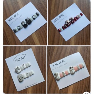  Bộ 10 móng chân giả thiết kế fom dài 