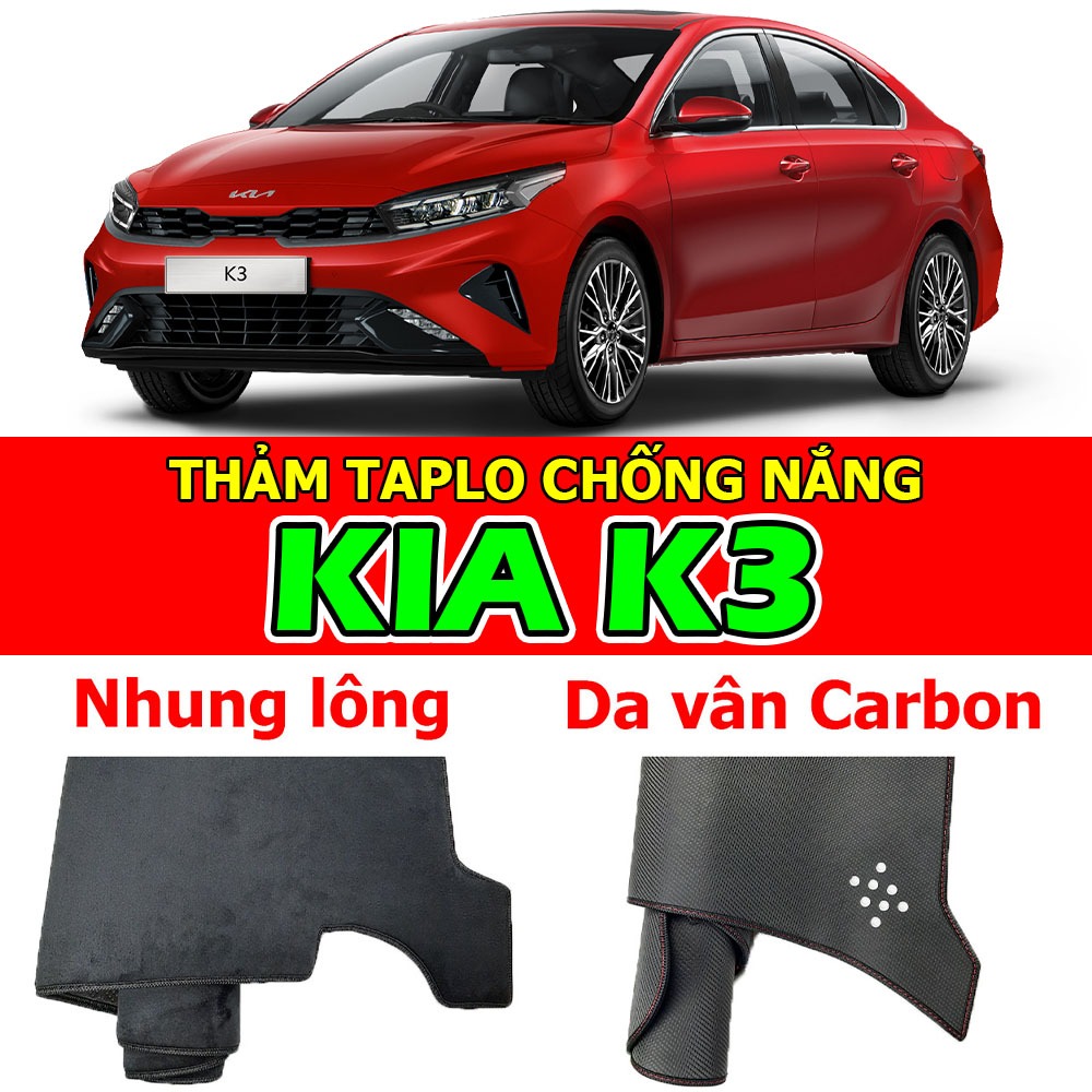 Thảm Taplo KIA K3