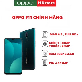Điện thoại Oppo F11 Ram 8GB/ 256GB camera 48MP chụp ảnh siêu đẹp, iên quân – Pugd – Free Fire mướt.