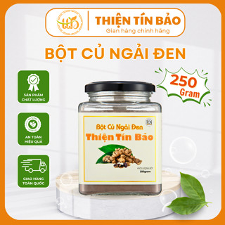 Hủ 250gram Bột Ngải Đen, hỗ trợ xương khớp, THIỆN TÍN BẢO