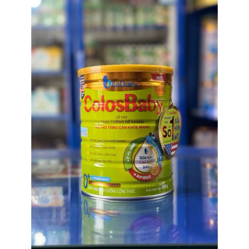 COMBO 2lon Colosbaby Gold 0+ lon 800gr ( Date mới)