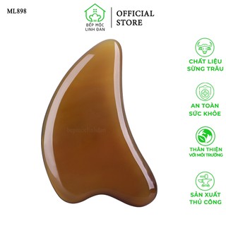 Massage làm đẹp da mặt bằng sừng VIP siêu dày [ML898] HAHANCO_Ấn huyệt thư giãn toàn thân