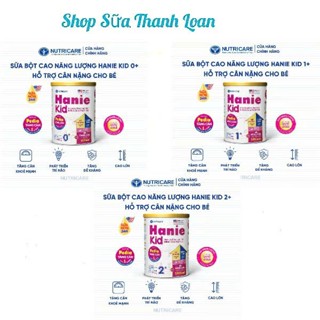[HSD T4-2027] Sữa Bột Nutricare Hanie Kid 0+/1+/2+ Lon 800g/8500g Cho Trẻ Biếng Ăn & Suy Dinh Dưỡng
