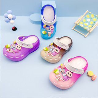  Dép Sục LABUBU Có Đèn LED Cho Bé Đế Nhẹ Êm Chân Phong Cách Thời Trang   SỤC LED   