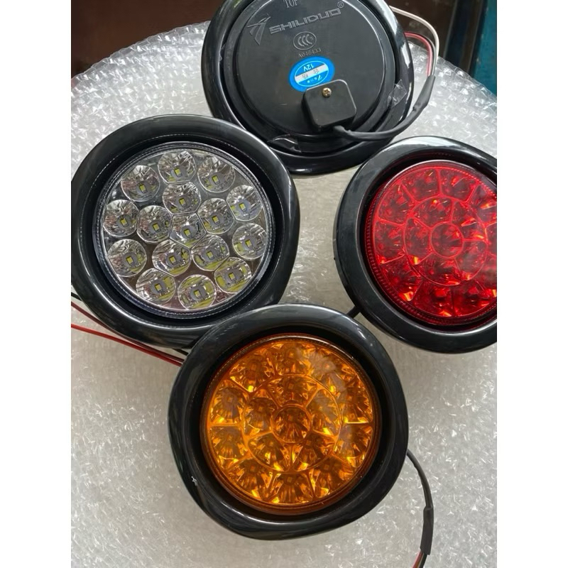 Đèn let hậu tròn các màu 12v hoặc 24v- đèn led mooc led hậu, đèn led gắn cản sau , đèn thay thế chuẩ