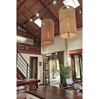  Đèn Mây Tre Tự Nhiên Treo Trần  Số Lượng Lớn  Decor Trang Trí Nội Thất Nhà Hàng Spa  Resort Quán Cà Phê  Homestay 