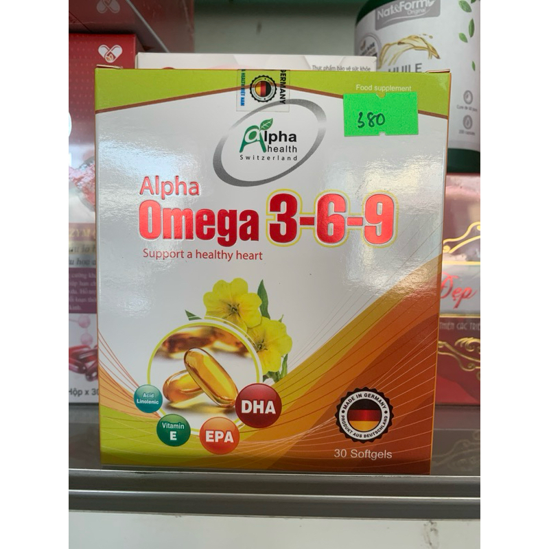 alpha Omega 369 nhập khẩu đức 30v ngày 1viên