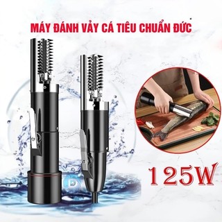  Máy Đánh Vảy Cá Cầm Tay 125W Lưỡi Inox 304 Động Cơ Siêu Mạnh Chống Nước 