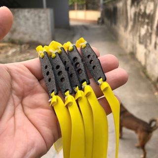  Dây ná cao su COMBO 3-5-10 DÂY vàng adam 0,65 cột dài 15cm 