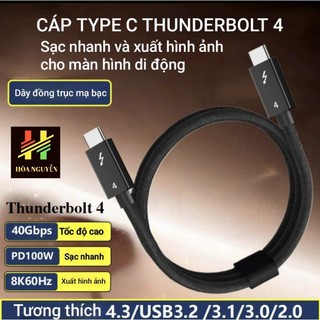    Hỏa tốc HCM rẻ nhất  Dây Type C thunderbolt 4 Dây HDMI to mini HDMI xuất hình cho màn hình di động 