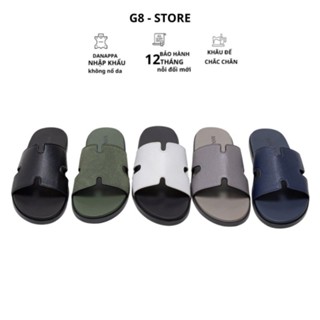 Dép Nam Quai Chữ H Quai Da Đã Khâu Đế Và Quai Đế Cao Su Đi Rất Êm Chân Co Size 37 Đến Size 44