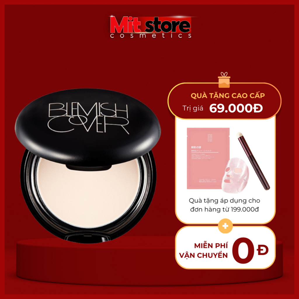  Phấn Phủ Eglips About Tone Powder Pact Dạng Nén Thuần Chay Kiềm Dầu 9g Bản Mới 