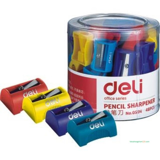 5 cái Gọt Bút Chì Mini Deli E0531 Chính Hãng – Nhiều Màu Dễ Thương – Cho Học Sinh Tiểu Học
