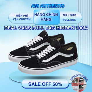[ CHÍNH HÃNG ] Vans old skool vault .Vans Classic Slip On Fear of God nam nữ _bao check 36_43