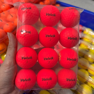   12 ball  Bóng golf Volvik màu mới 95-99%,hình ảnh shop tự chụp nhiều màu nhiều lựa chọn 