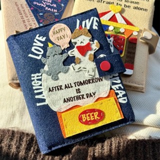  Album vải nỉ đựng ảnh thẻ - Phong cách hoạt hình dễ thương - Lưu trữ & sưu tầm ảnh kỷ niệm 