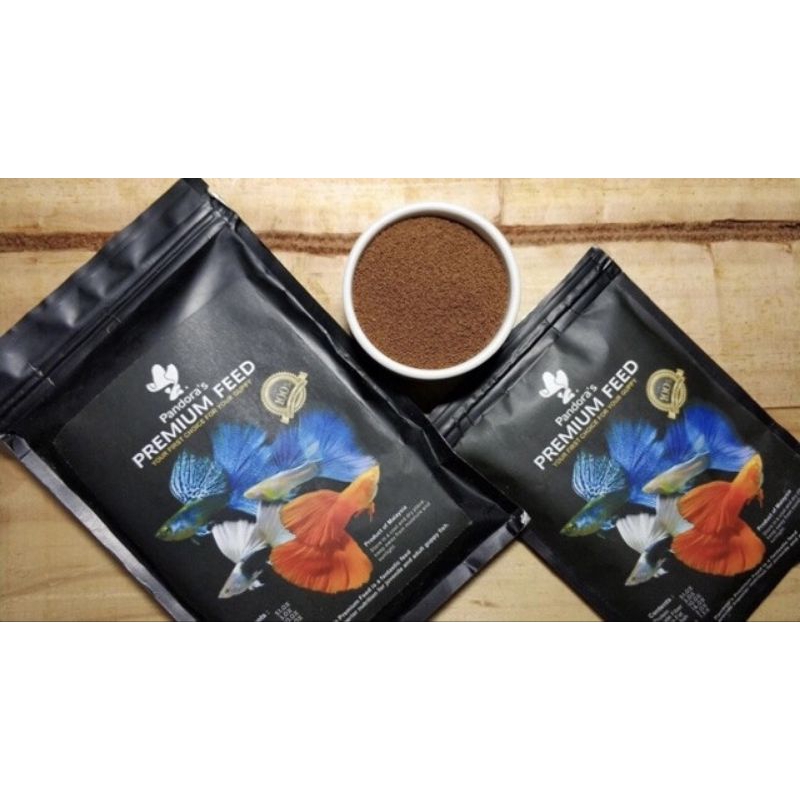Cám PANDORA BLACK thức ăn cho cá