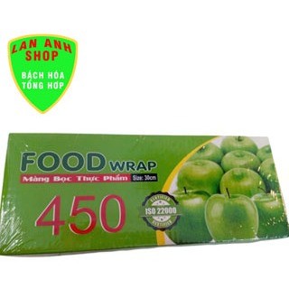  Màng bọc thực phẩm Food wrap 450  Duy Anh chất liệu PE  ngang 30cm - Lan Anh shop 