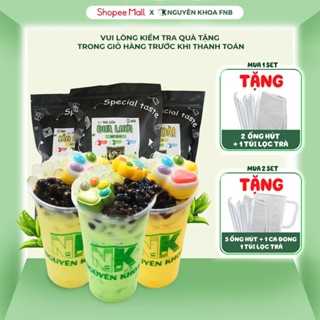 Set trà sữa dưa lưới, xoài, sầu riêng 15 ly tự pha tại nhà thơm ngon, chuẩn vị - BẾP NGUYÊN KHOA