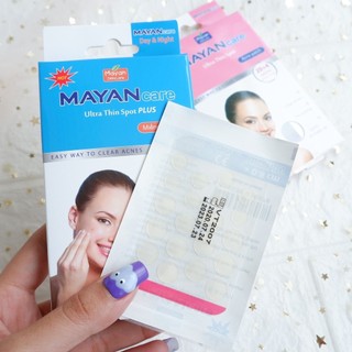 Miếng Dán Mụn MayanCare Xanh xẹp gom mụn cấp tốc