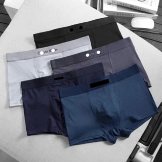 Quần Lót Nam GLORYO [ COMBO 5 ] Quần Sịp Đùi Nam BOXER HQ01 Thun Lạnh Logo Ép Nổi Thông Hơi Co Dãn 4 Chiều