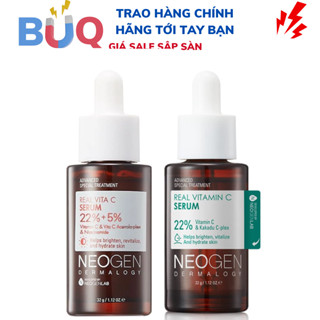 Tinh Chất Serum Vitamin C NEOGEN Dermalogy Real Vitamin C Serum Làm Sáng Da 30ml/10ml