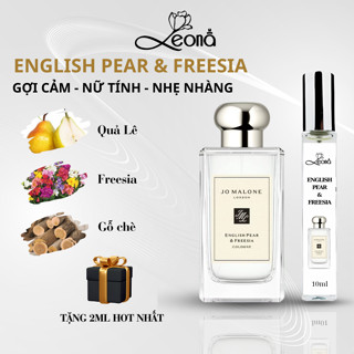   Auth - 10ml  Nước hoa nữ JM English Pear & Freesia Leona Parfum lưu hương thơm Gợi cảm Nữ tính Nhẹ nhàng 