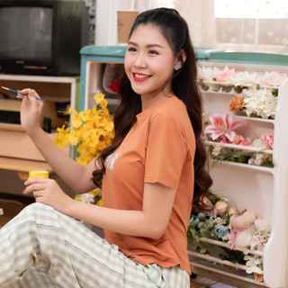 LAROMA Áo Thun Nữ 01 | Mềm Mát - Thấm Hút Mồ Hôi - Bền Bỉ - Co Giãn - Basic