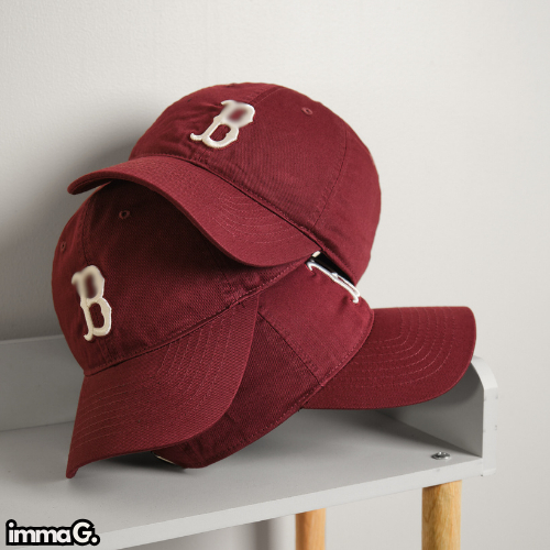 CHÍNH HÃNG | Mũ Nón Nam Nữ MLB N-Cover Boston Red Sox 3ACP6601N-43BDS Màu Đỏ Mận | IMMA.G