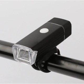 Đèn trước đèn pin,đèn chiếu sáng xe đạp sạc USB màu đen,nhỏ gọn,siêu sáng
