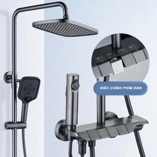 Sen Cây, Vòi Hoa Sen Tắm Đứng Nóng Lạnh Phím Đàn Inox 304 PHỦ NANO Bảo Hành 24 Tháng Chính Hãng